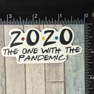 🌀10/$10🌀 Friends Reusable Waterproof Vinyl Sticker Decal